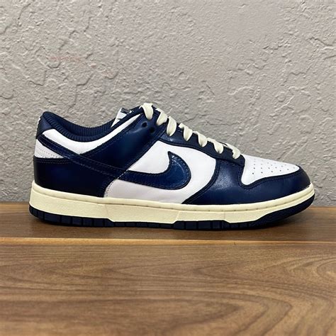 Nike Dunk Low Vintage Navy The Wicker Bee