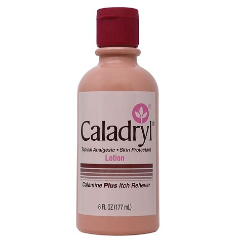 Caladryl Skin Protectant Lotion Calamine Itch Reliever Fl Oz