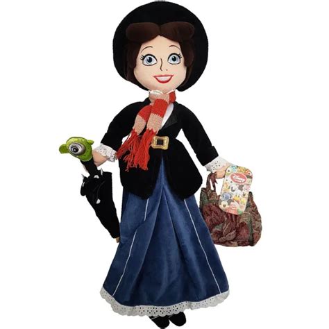 Disney Store Mary Poppins Plush Soft Cuddly Toy Teddy Doll Nanny 50cm 20 Tall £29 99 Picclick Uk