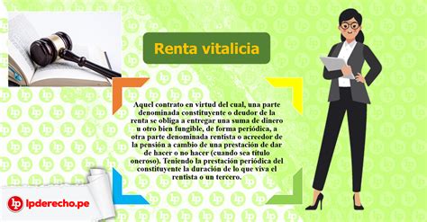 Qu Es Una Renta Vitalicia