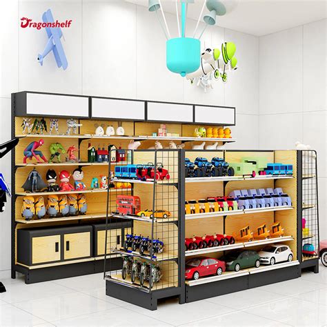 Dragonshelf Grocery Store Display Racks Shelves For General Store