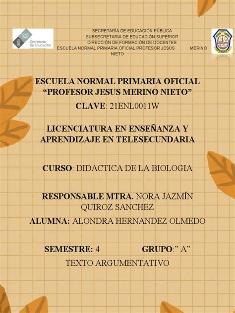 Texto Argumentativo | PDF | Constructivismo (filosofía de la educación ... 