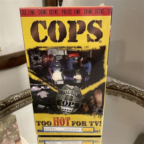 Vintage Sealed New Vhs Cops Too Hot For Tv Uncensored 1996 Sealed