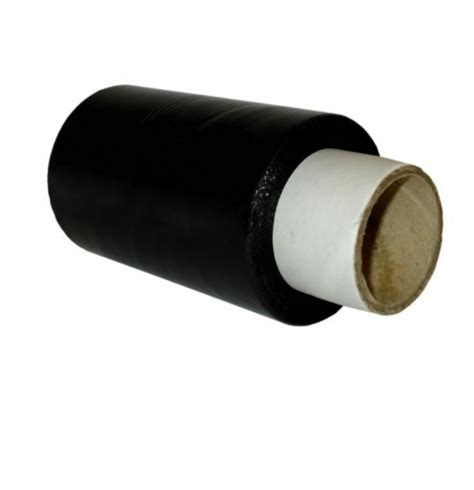 40 Rolls Black Mini Handy Pallet Stretch Shrink Wrap 100mm X 150m