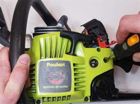 Poulan P Cycle Chainsaw Replace Primer Bulb Fuel Lines And