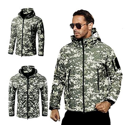 Antarctica Men S Outdoor Waterproof Soft Shell Hooded Military Tactical