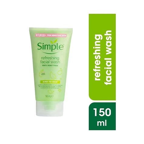 Buy Simple Kind To Skin Refreshing Facial Wash 150 Ml Online At Discounted Price Netmeds