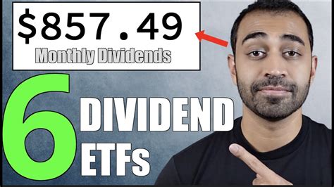 Top 6 Monthly Dividend Etfs For Income 2023 Ultra High Dividends