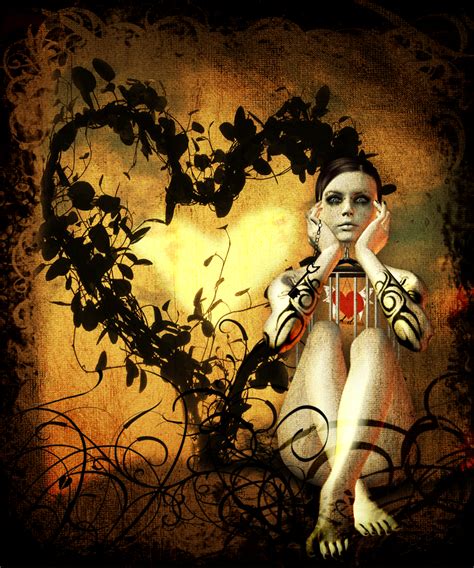 Caged Heart By Lenavvargo On Deviantart