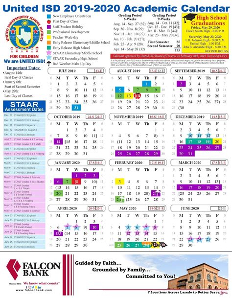 Bellevue University Calendar