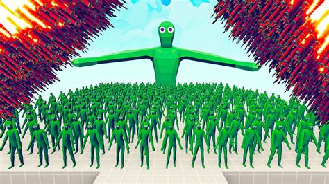 100x ZOMBIE 1x GIANT Vs EVERY GOD Totally Accurate Battle Simulator