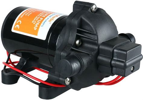 Amarine Made 12V 2 8 GPM 45 PSI Water Pressure Diaphragm Pump For Boat