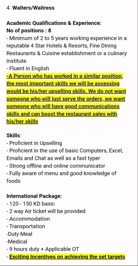 Riya Tiwari on LinkedIn: Today is interview for waiter and waitress ...