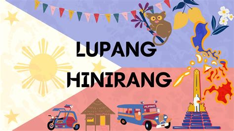 Lupang Hinirang With Lyrics Youtube