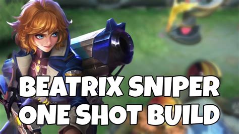 Beatrix One Shot Build Solo Ranked Mlbb Youtube