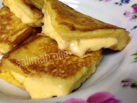 SALIMAH OLIE : RESEPI ROTI TELUR CHEESE MELELEH