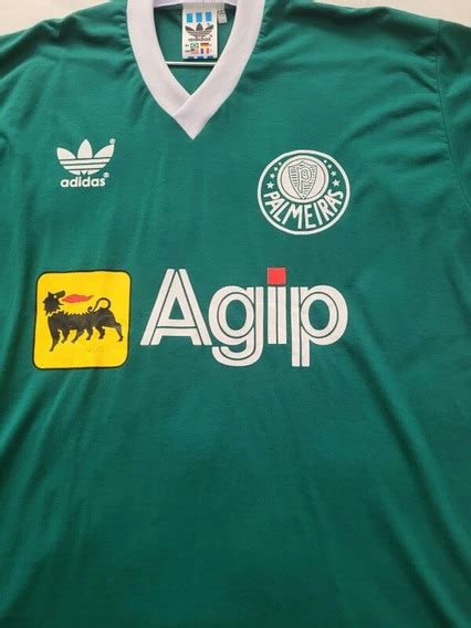 Camisa Retro Palmeiras Agip Mercadolivre