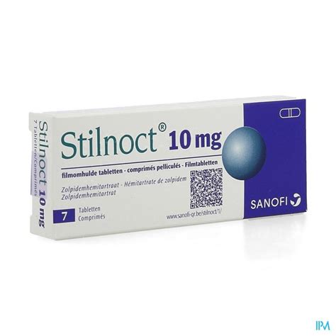 STILNOCT 10MG FILMOMH TABL 7 Apotheek Thiels