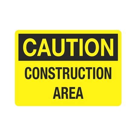 Caution Construction Area Sign | Carlton Industries