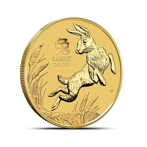 Oz Gold Australian Lunar Rabbit Coins Bu Silver