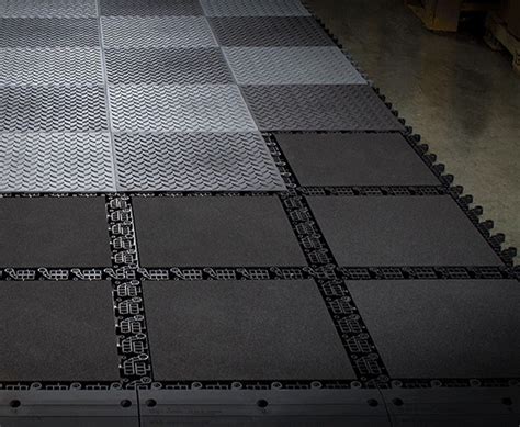 Industrial Floor Tiles | Heavy-Duty & Anti-Fatigue Options