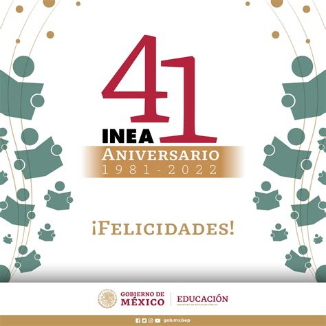 SEP México on Twitter LaEducaciónTransforma Hoy celebramos 41 años