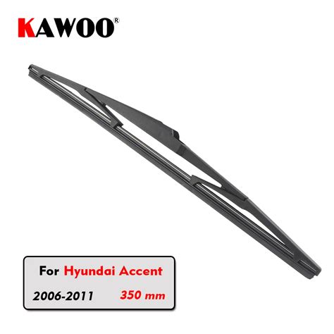 Kawoo Car Rear Wiper Blade Blades Back Window Wipers Arm For Hyundai