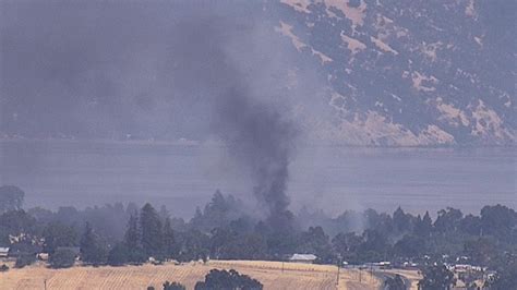 Evacuations Ordered For Fire Near Clear Lake