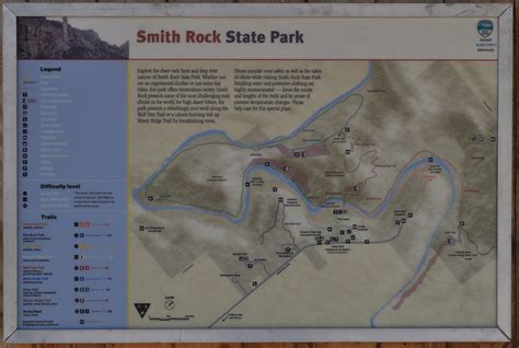 Smith Rock State Park Map