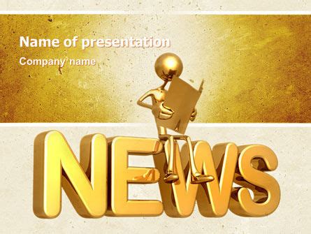 News PowerPoint Templates and Google Slides Themes, Backgrounds for ...