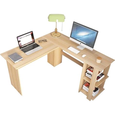 Weye Bureau D Angle Informatique Bureau Avec Rangement Bureau D