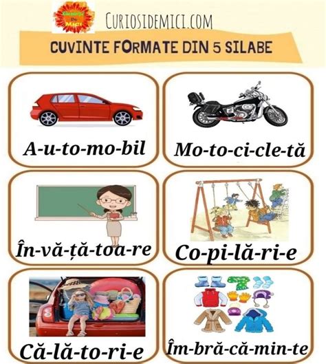 Fise Invatam Sa Despartim In Silabe Curio I De Mici Speech