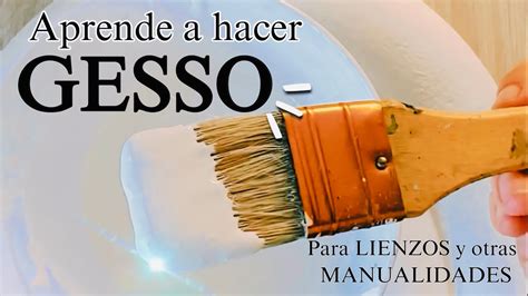 C Mo Hacer Gesso Paso A Paso Imprimatura Artstudio Diy Tutorial