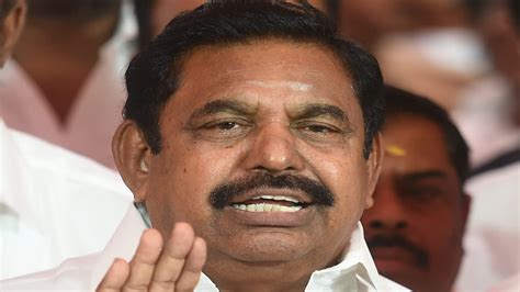 Tn Cm Nervous Over Senthil Balajis Arrest Says Aiadmk Dmk Hits Back