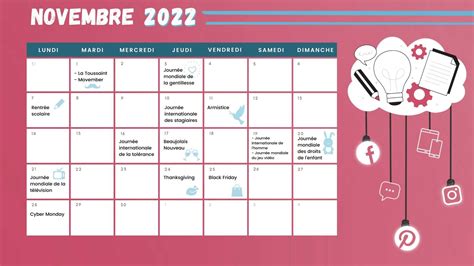 Calendrier Marketing 2022 Préparez Vos Campagnes De Communication