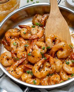 10 Minute Honey Garlic Shrimp Clean Food Crush