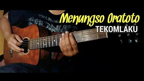 MENUNGSO ORA TOTO TEKOMLAKU AKUSTIK GITAR INSTRUMENTAL COVER