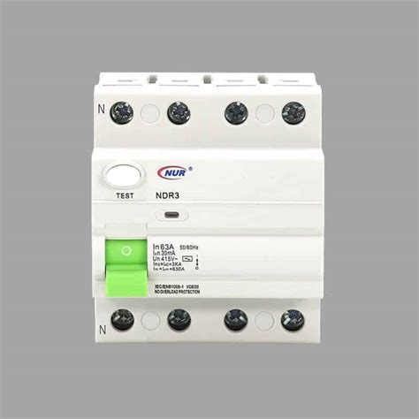 Din Rail Earth Leakage Mb Electrical Lighting