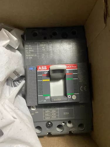 Interruptor Termomagnetico Abb X A Tmax Env O Gratis