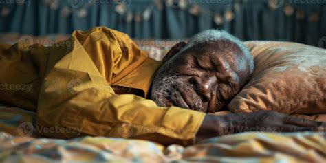 man sleeping in bed 44558646 Stock Photo at Vecteezy