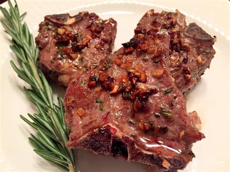 LAMB LOIN CHOPS WITH ROSEMARY AND GARLIC - Let's Cook Some Food