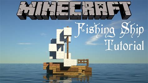 Minecraft Fishing Boat