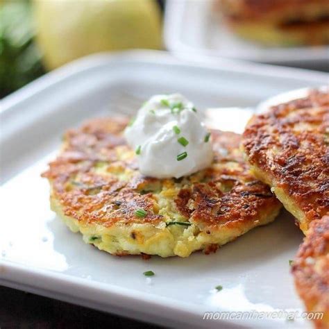 Low Carb Zucchini Fritters Zucchini Pancakes Are Delicious On Their Own Or Wit