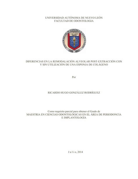 PDF DIFERENCIAS EN LA REMODALACIÓN ALVEOLAR eprints uanl mx 4807 1