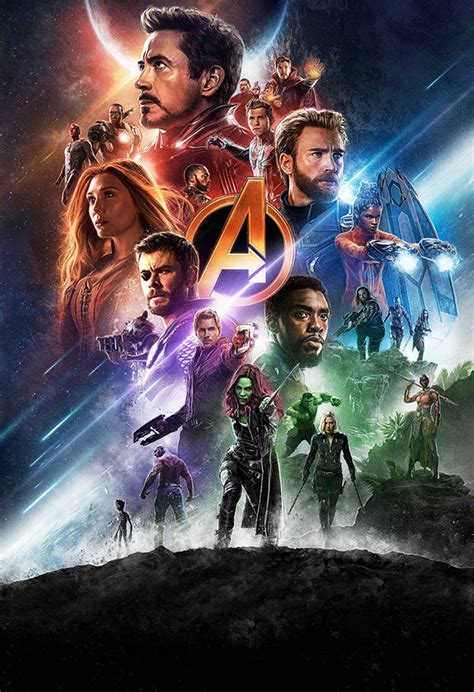 Avengers: Infinity War Dolby Cinema Poster on Behance