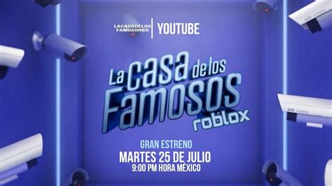 La Casa De Los Famosos Roblox YouTube