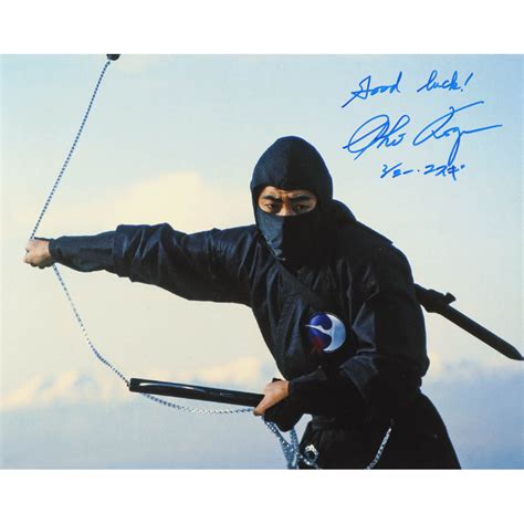 Sho Kosugi Twice-Signed "Revenge of the Ninja" 16x20 Photo Inscribed ...