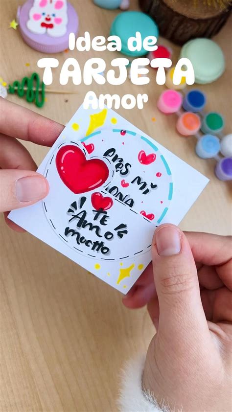 Idea De Tarjeta De Amor Tarjetas Tarjetas F Ciles Tarjetas Faciles