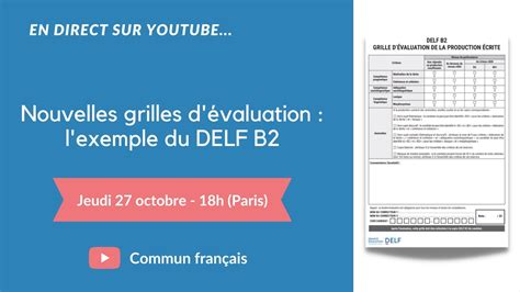 Nouvelles grilles d évaluation l exemple du DELF B2 YouTube