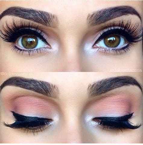 Maquillaje En Tono Rosa Natural Eye Make Make Up Girl Tips Beuty